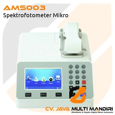 AMS003 Spektrofotometer Mikro