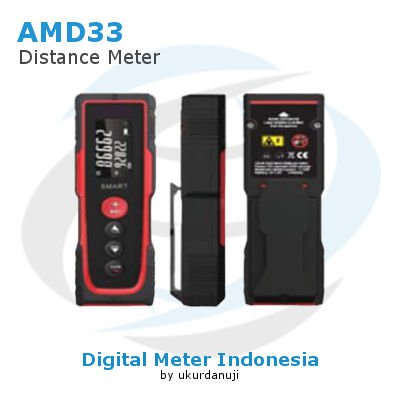 Meteran Laser Tipe Pulpen AMTAST AMD33