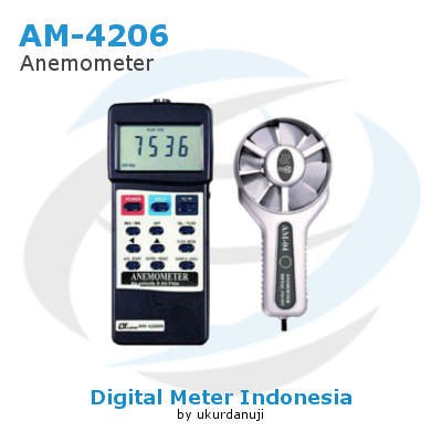 Alat Ukur Anemometers Digital LUTRON AM-4206