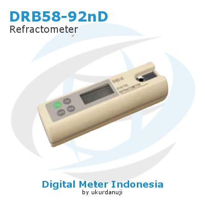 Alat Ukur Refractometer Digital AMTAST DRB58-92nD