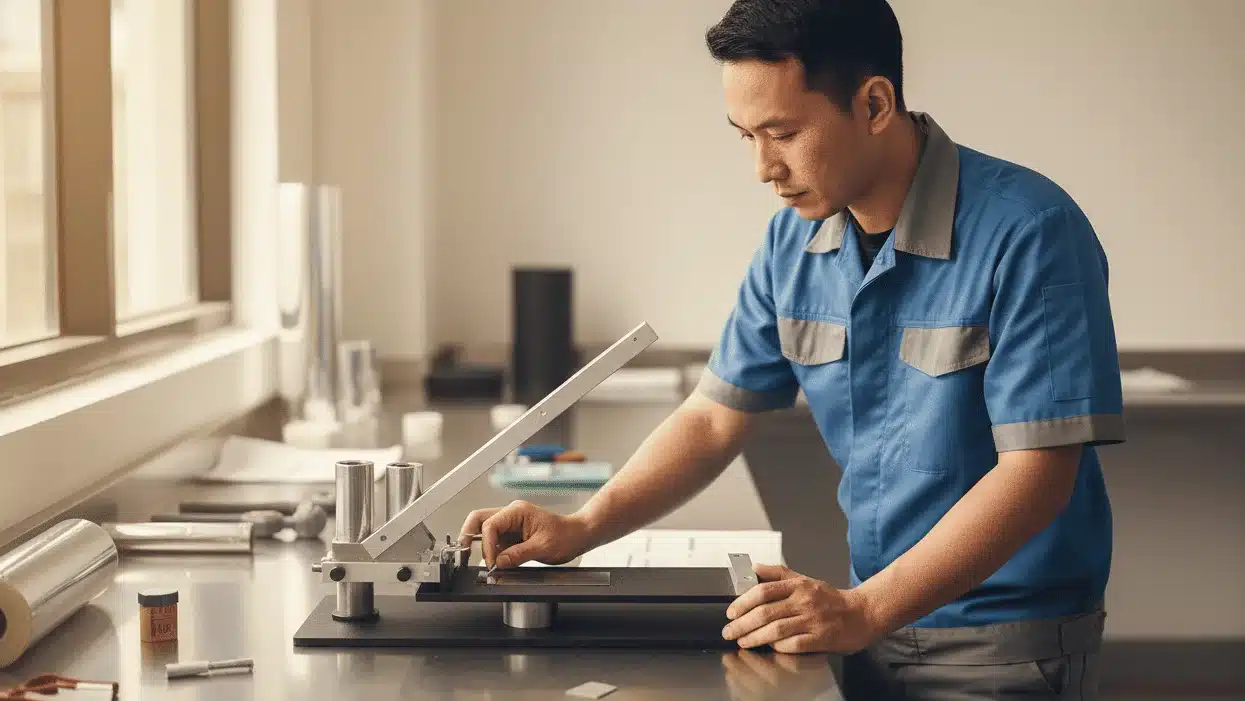 Adhesion Tester NOVOTEST C15178 - alat portabel untuk uji kekuatan lapisan pada kemasan aluminium