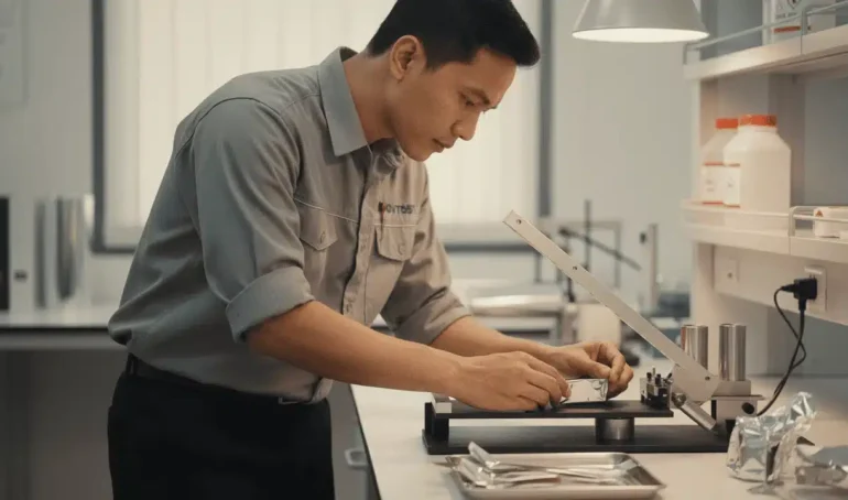 Adhesion Tester NOVOTEST C15178 - alat ukur portabel dengan layar digital dan probe untuk uji gores.