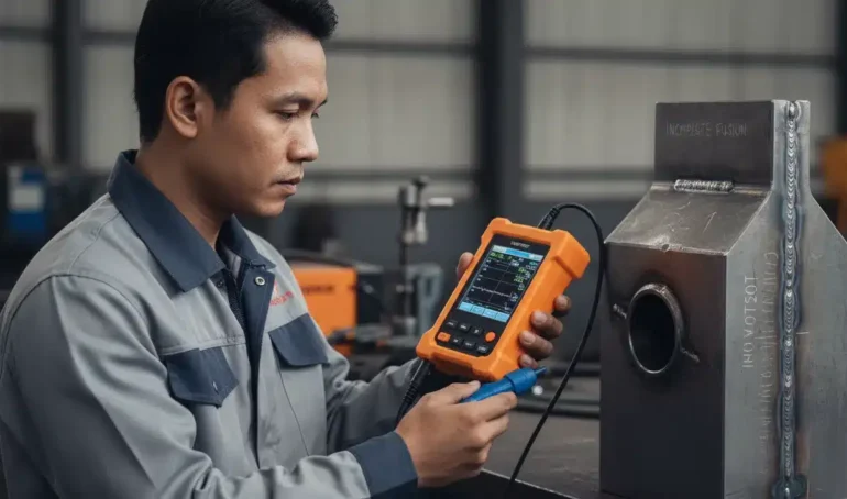 NOVOTEST UD2301 - alat portabel dengan layar untuk deteksi retakan pada lasan