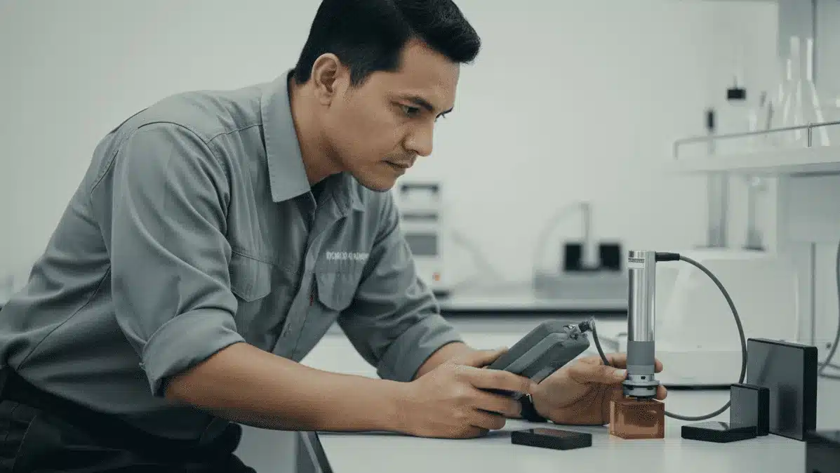 Alat Pengukur Kekerasan NOVOTEST TU3 - alat uji kekerasan resin dengan indikator jarum