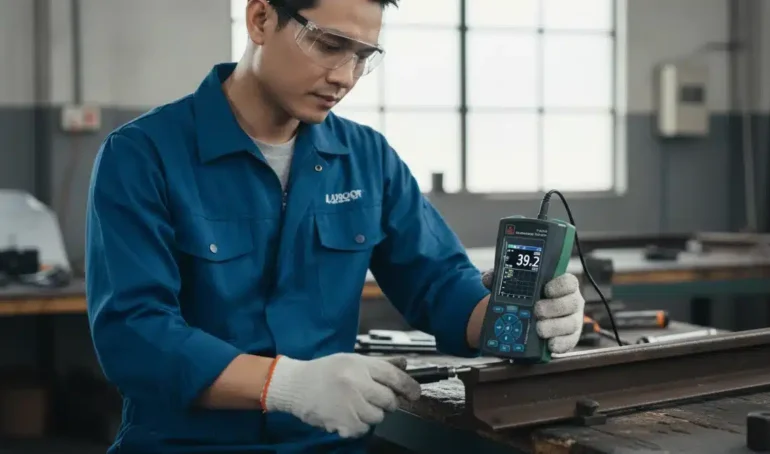 Alat Uji Kekerasan Gabungan NOVOTEST T-UD3 - perangkat uji kekerasan dual-method untuk deteksi retak dan hard spots