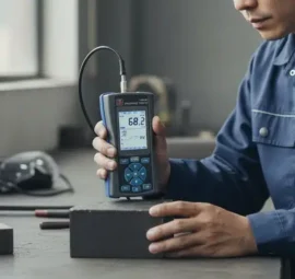 Alat Uji Kekerasan NOVOTEST TD3 - alat uji kekerasan portabel dengan layar digital dan probe