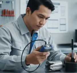 NOVOTEST TD3 Alat Uji Kekerasan - perangkat portabel untuk verifikasi kekerasan inti kunci dan analisis kegagalan fatik shaft.