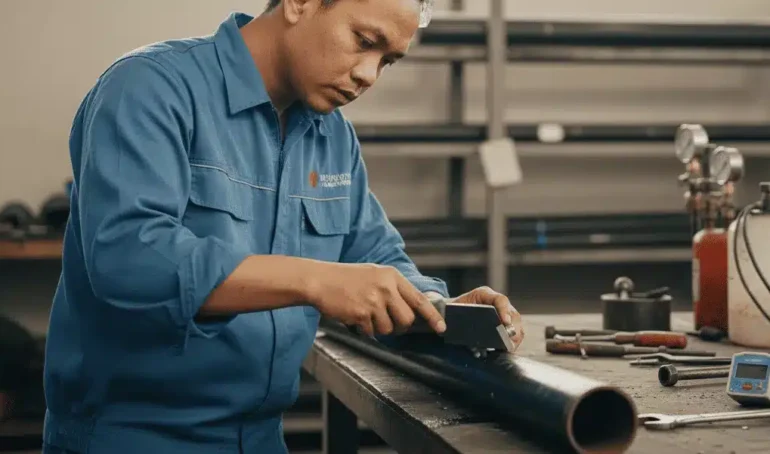 Alat Uji Adhesi NOVOTEST AN-2409 - alat pengukur adhesi coating aspal panas untuk diagnosis lapangan