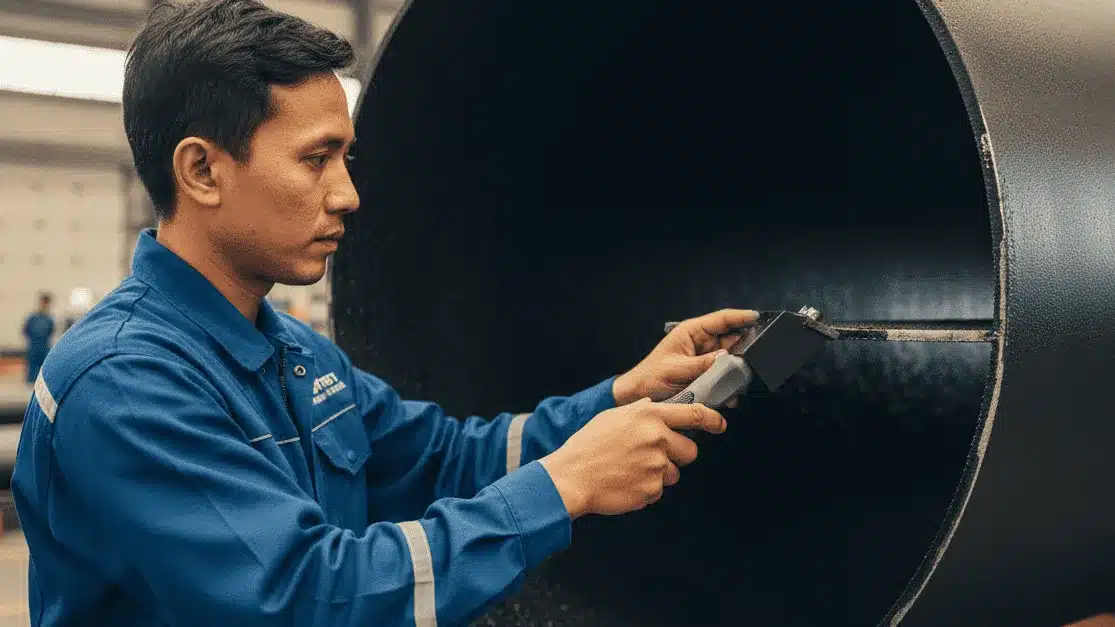 Alat Uji Adhesi NOVOTEST AN-2409 - alat uji adhesi coating aspal dengan skala ukur presisi untuk verifikasi kualitas permukaan
