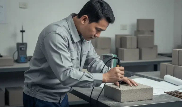 NOVOTEST TUD3 - Alat uji kekerasan beton digital untuk deteksi over-watering