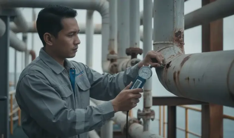 Alat Ukur Kedalaman Korosi NOVOTEST LIMIT - alat presisi untuk inspeksi korosi pipa