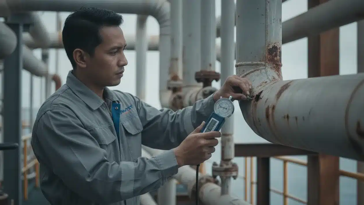 Alat Ukur Kedalaman Korosi NOVOTEST LIMIT - alat presisi untuk inspeksi korosi pipa