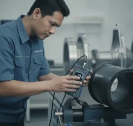 mengukur kekerasan pada blade turbin dan analisa penyebab terjadinya penurunan tingkat kekerasan