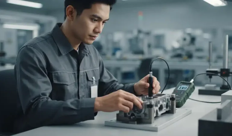 mengukur kualitas coating dalam industri manufaktur menggunakan NOVOTEST TP-1M
