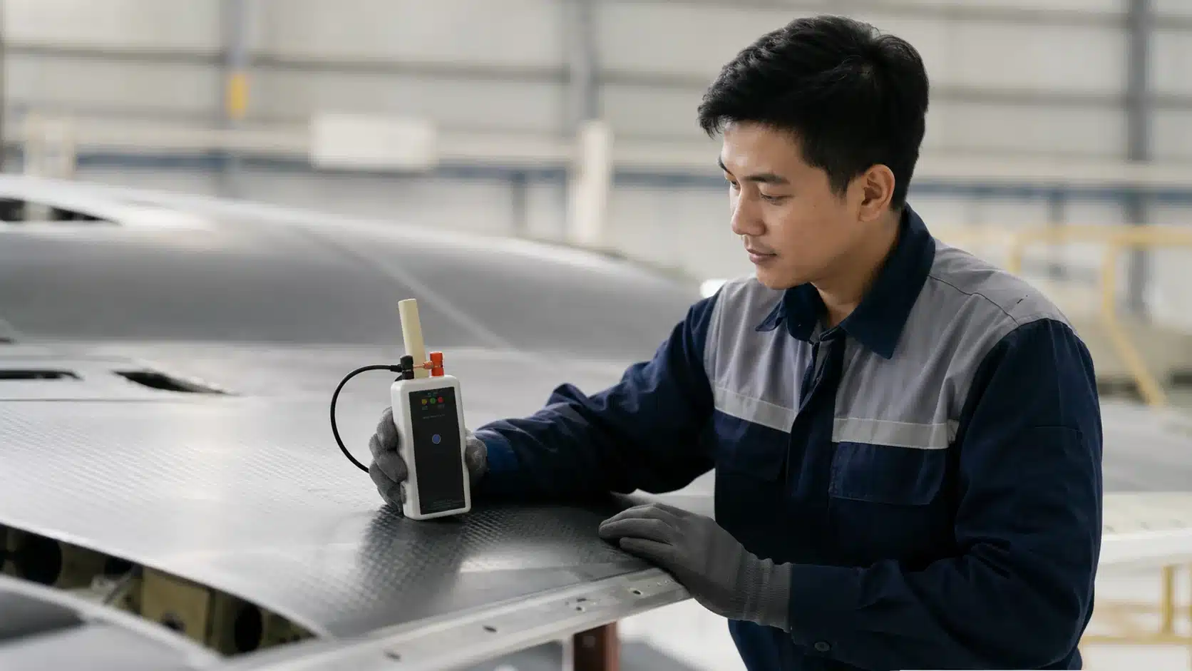 cegah Porositas pada Wing Panel Komposit solusi dengan NOVOTEST ED-3D