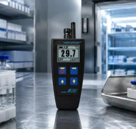 Alat Ukur Titik embun NOVOTEST KTR-1 untuk monitoring suhu, kelembapan dan pengukuran titik embun yang efektif di area cold room farmasi