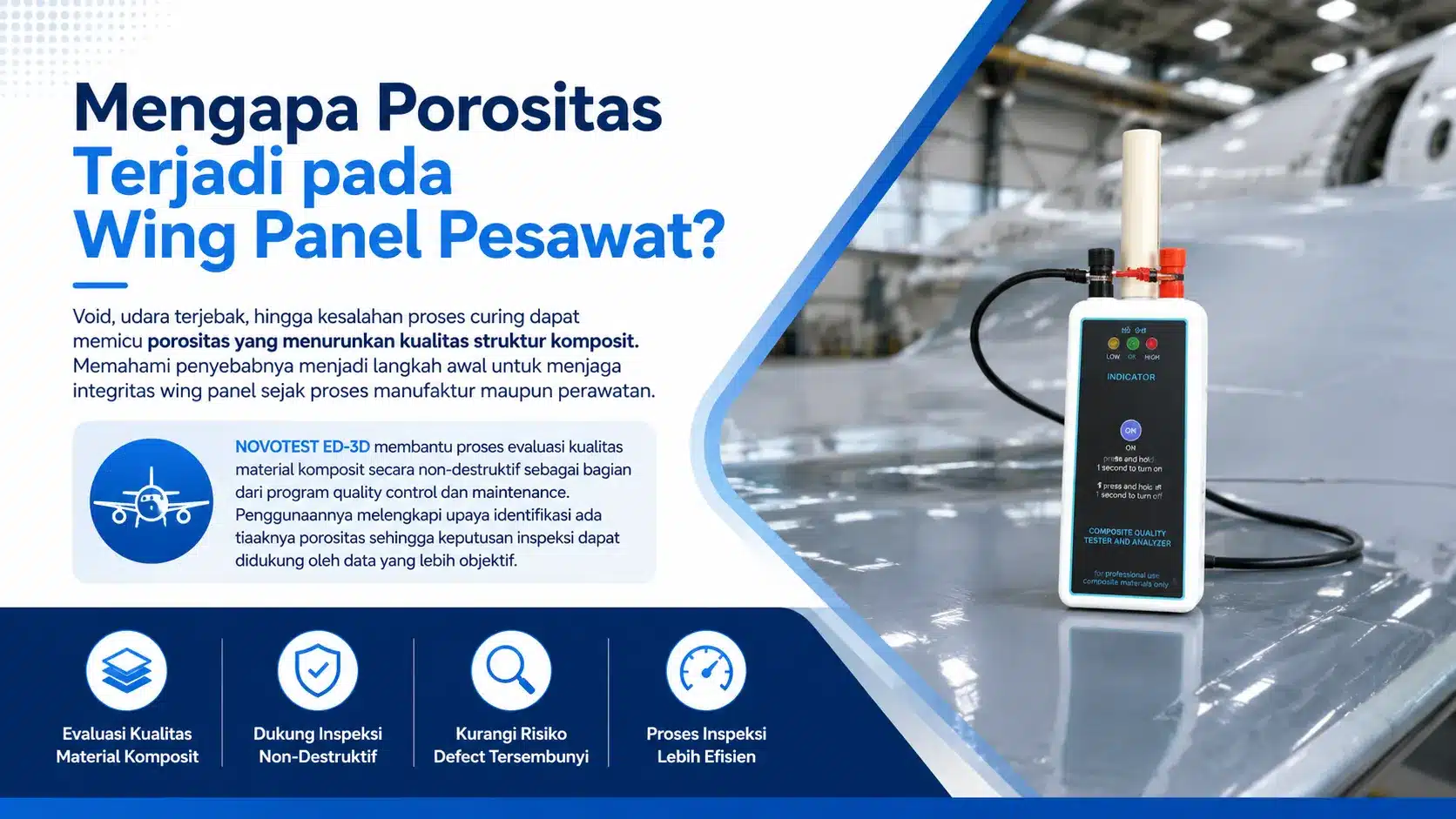 penyebab Porositas pada Wing Panel dan Cara Mencegah