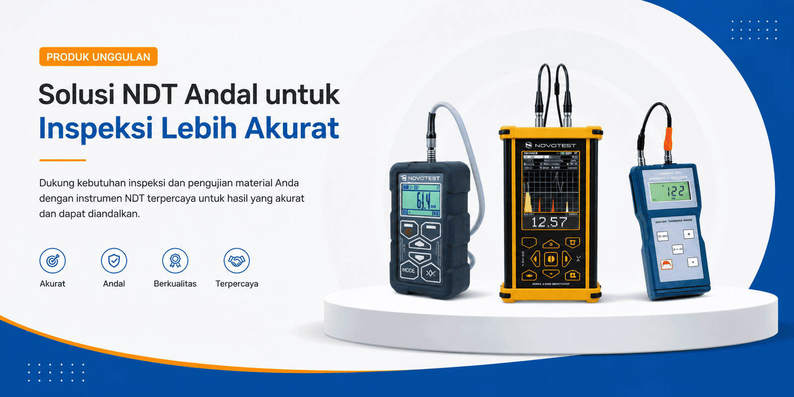 solusi pengukuran NDT dalam lintas industri