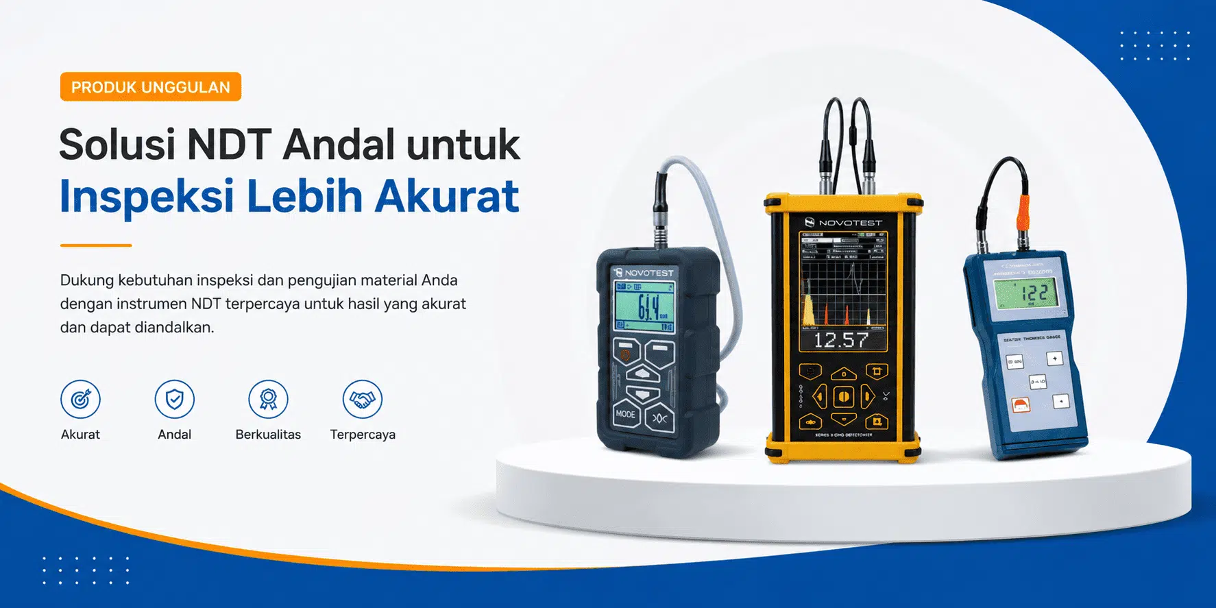 solusi pengukuran NDT dalam lintas industri