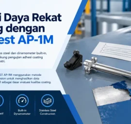 UJI DAYA REKAT COATING SECARA PRESISI DENGAN NOVOTEST AP-1M