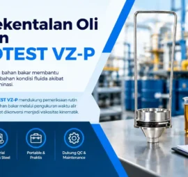 Ukur waktu alir oli dan bahan bakar secara praktis untuk membantu mengidentifikasi perubahan kondisi fluida akibat degradasi atau kontaminasi. NOVOTEST VZ-P mendukung pemeriksaan rutin untuk uji kekentalan oli dan bahan bakar melalui pengukuran waktu alir yang dapat dikonversi menjadi viskositas kinematik.