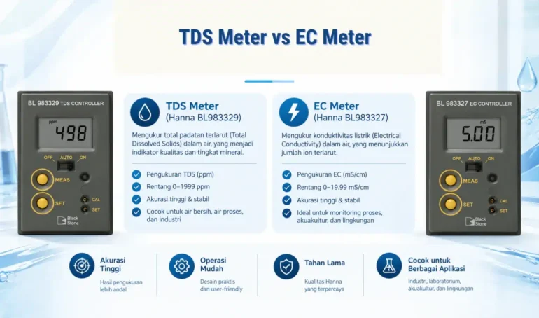 perbedaan TDS meter dan EC meter